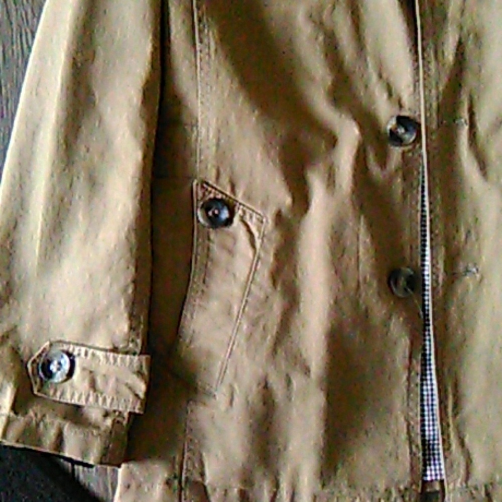 Tan Express Half Trench Jacket - Picture 2 of 5